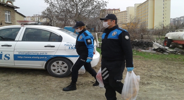 Elazığ polisi 371 yaşlının ihtiyacını karşıladı
