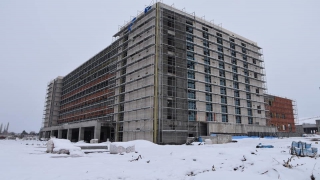 Doğanşehir Devlet Hastanesi hızla yükseliyor