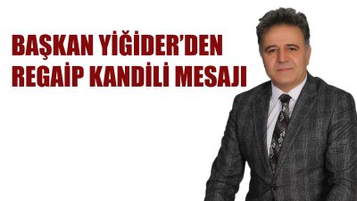 Tortum Belediye Başkanı Muammer Yiğider, Regaip Kandili dolayısıyla bir kutlama
